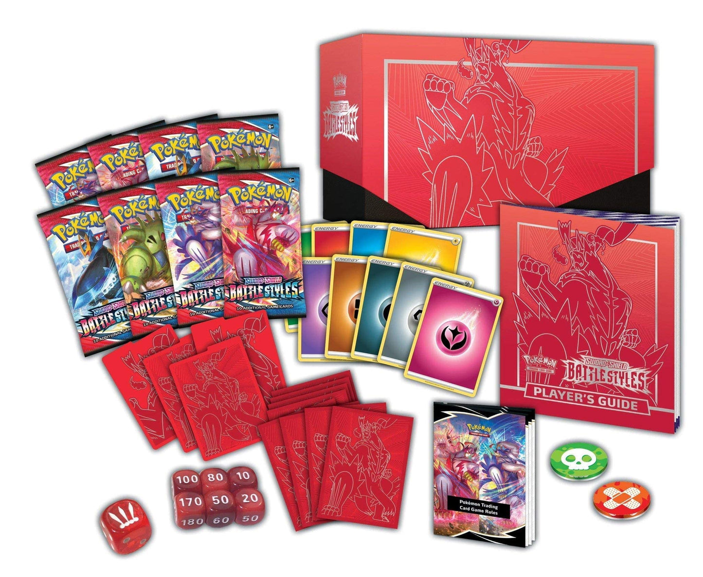 BATTLE STYLES ELITE TRAINER BOX SET(RED/BLUE)