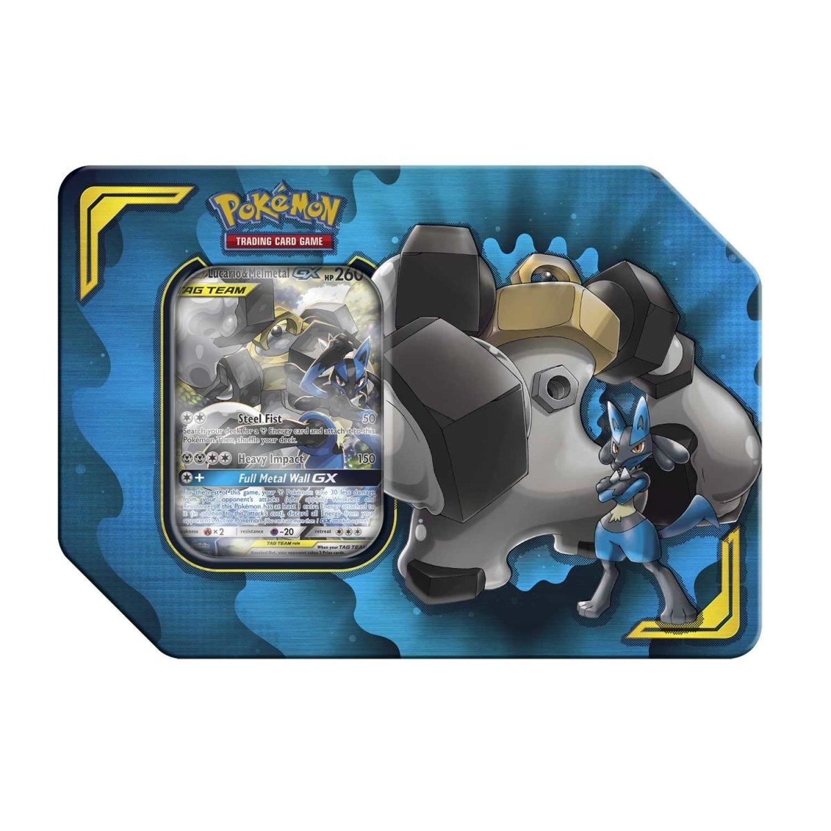 POWER PARTNERSHIP TIN (LUCARIO&MELMETAL GX)