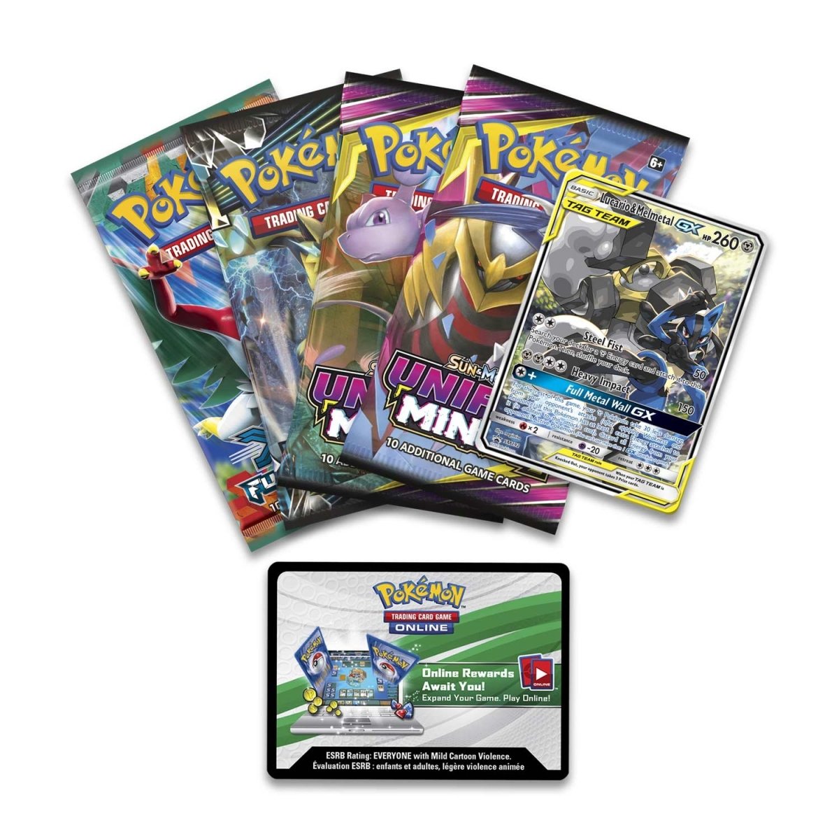 POWER PARTNERSHIP TIN (LUCARIO&MELMETAL GX)