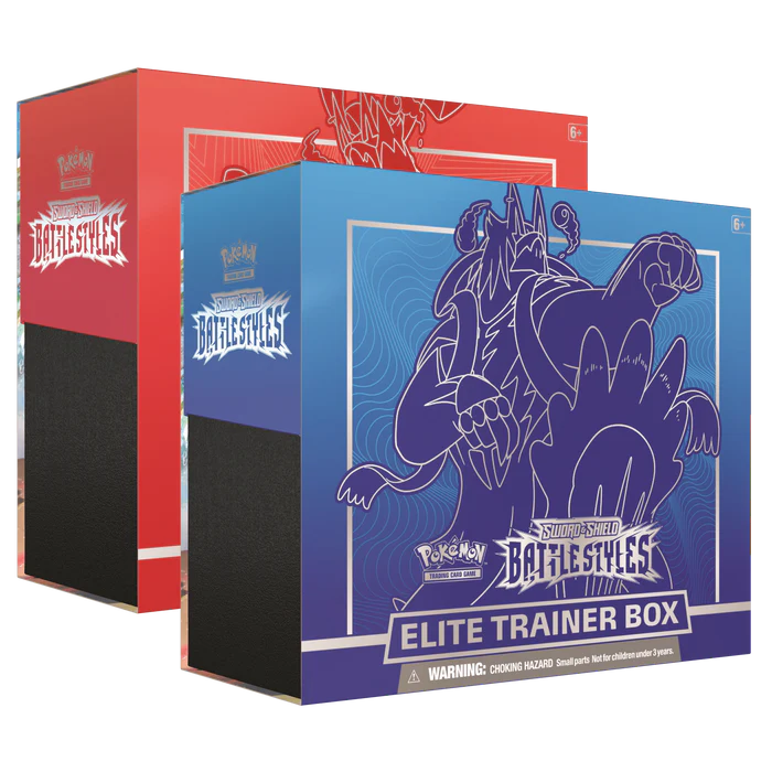 BATTLE STYLES ELITE TRAINER BOX SET(RED/BLUE)